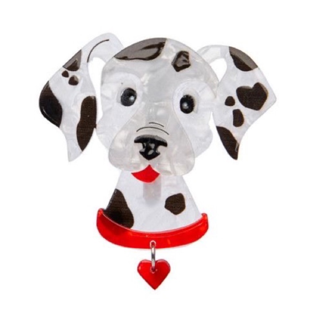 Erstwilder 103rd Dalmatian Brooch Dog Rare